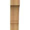 Ekena Millwork 6"W x 12"D x 20"H Balboa Rough Sawn Knee Brace, Western Red Cedar BRC06X12X20BOA00RWR - alternate 2